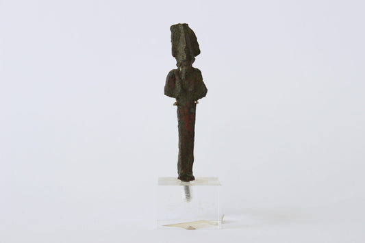 Egyptian Bronze Figure of Osiris