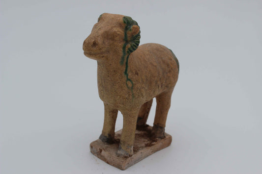 Ming-Dynasty Zodiac Ram Terracotta