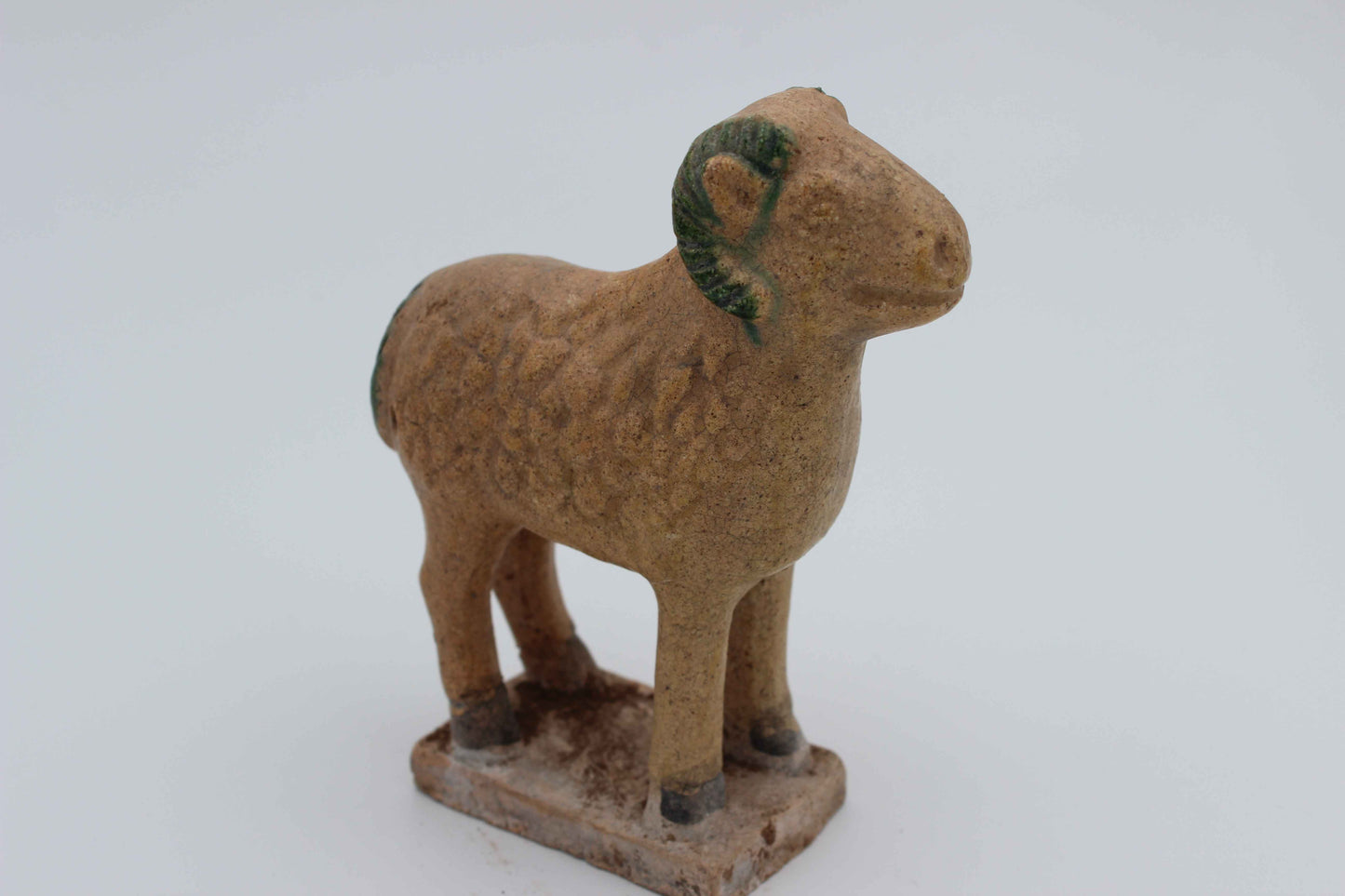 Ming-Dynasty Zodiac Ram Terracotta