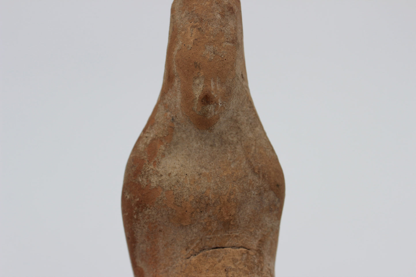 Seated Greek Terracotta Figurine