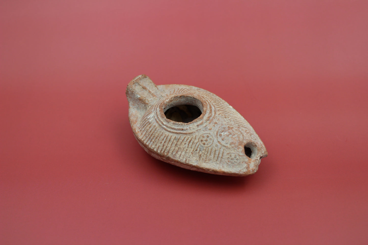 Classic Byzantine Oil Lamp (Syro-Palestine), 400 - 600 AD