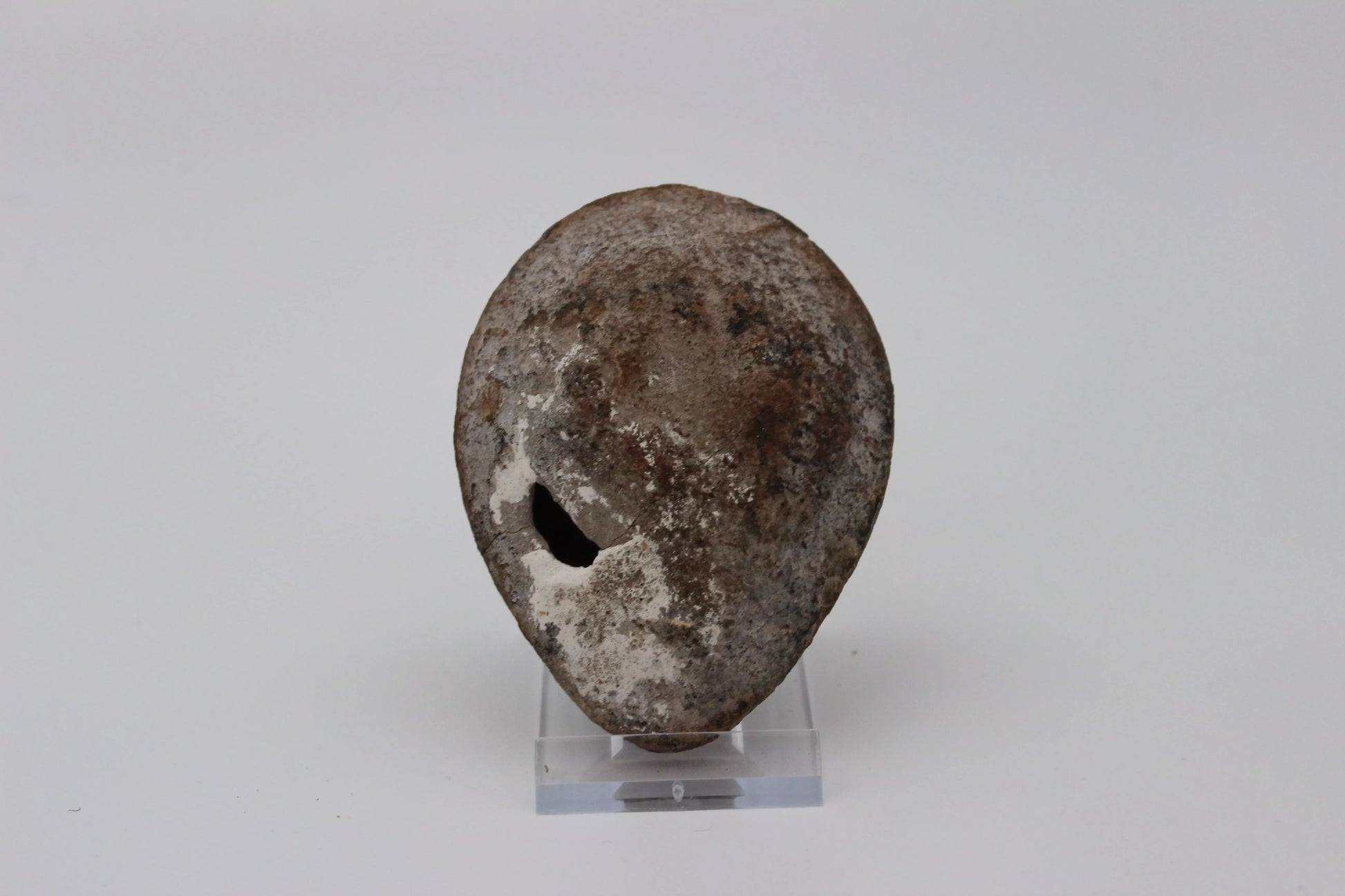 Byzantine Oil Lamp with Dotted Pattern - Antiqua Gallery