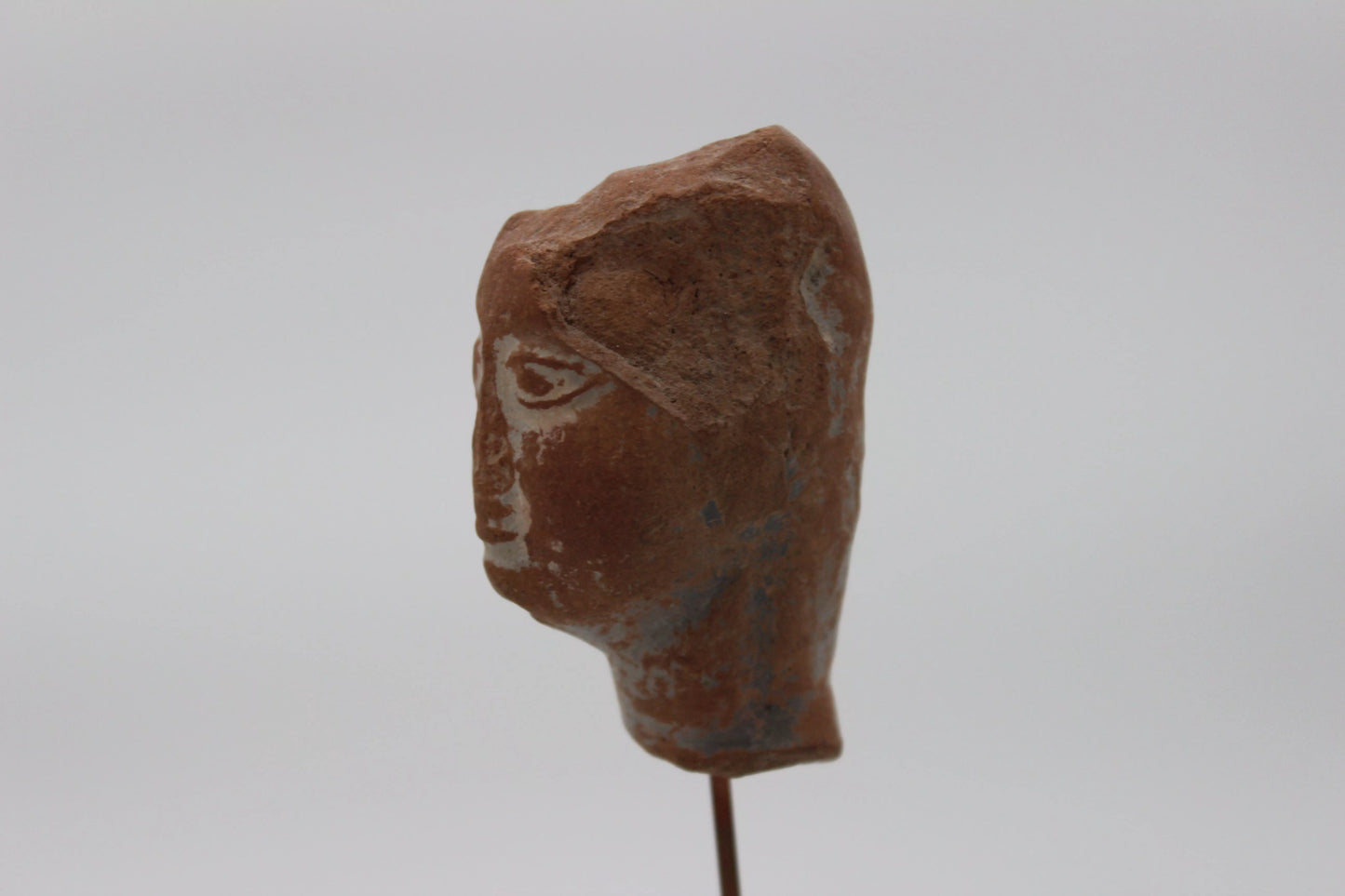Graeco-Buddhist Terracotta Head - Antiqua Gallery